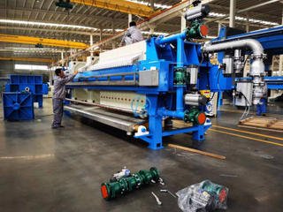 High Pressure Membrane Filter Press 